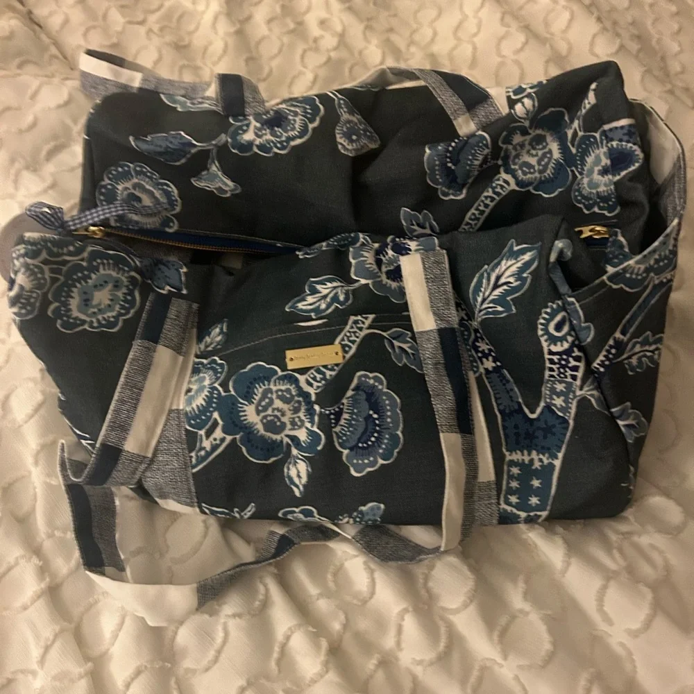 NWT Bunny Bradley travel bag and fold up makeup bag